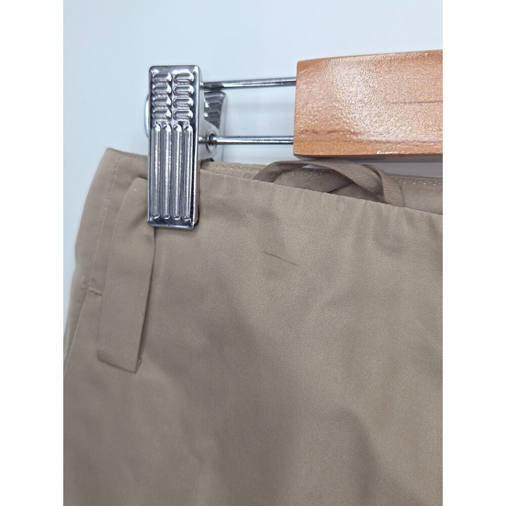 Jil Sander Silk Blend Bootcut Pants Beige Taupe Size IT 36 US 2 Made Italy - Picture 6 of 7